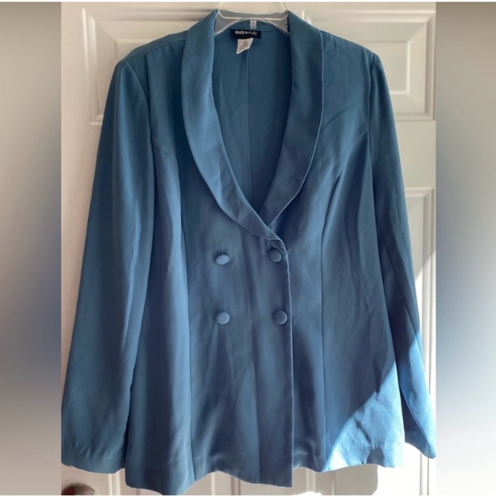 Metrostyle Light Blue women’s blazer